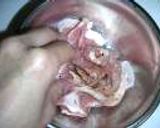 豚肉の柔らか蒸しガーリックマヨソース添え作り方1写真