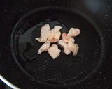 鳥皮で塩焼きそば作り方1写真
