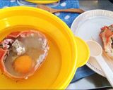 カニ味噌の卵蒸し作り方3写真