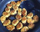 はんぺん入り照り焼きつくね☆作り方5写真