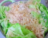 食物繊維たっぷり♪レタスまるごとスープ作り方2写真