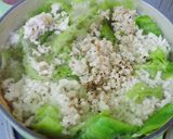 食物繊維たっぷり♪レタスまるごとスープ作り方3写真
