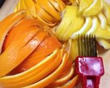 極細オレンジピールの花作り方5写真