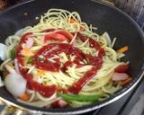 蠍座が作るナポリタン（ラード使用）作り方7写真