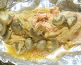 フライパンで♪鮭ときのこのホイル焼き作り方27写真
