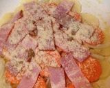 ポテトとベーコンの重ね蒸し作り方3写真