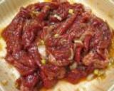 焼肉の上に「にんにくライス」がどっか~ん☆作り方1写真