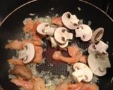 スモークサーモンのクリームパスタ作り方1写真