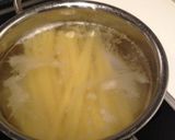 スモークサーモンのクリームパスタ作り方3写真