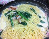 簡単☆ピエトロ風☆クリームパスタ作り方4写真