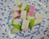 弁当に◆かまぼこのマヨと醤油の山葵和え◆作り方1写真