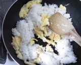 簡単♪ツナとキムチのチャーハン作り方2写真
