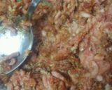 お弁当に♪挽き肉でアスパラ肉巻き作り方1写真
