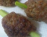 お弁当に♪挽き肉でアスパラ肉巻き作り方5写真
