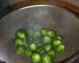 芽キャベツとイカの酢味噌和え作り方2写真