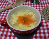 美容によい☆たまごスープ♪アーモンド入り作り方4写真