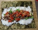 タコライス巻き寿司（子供用）作り方3写真