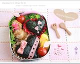 バレンタイン＊簡単ハートおにぎりキャラ弁作り方6写真