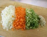 牛肉のラグーソースパスタ♪作り方1写真