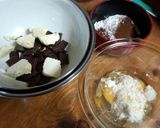 簡単**brownie**作り方2写真