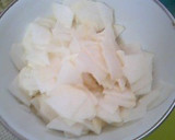 かぶともやしの酢の物～ナムル風作り方1写真