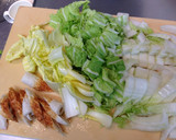 ツナとちくわと白菜の煮物☆鍋の残りでも！作り方1写真