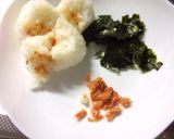 コンビニおにぎりで超簡単チャーハン！作り方1写真