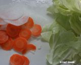 豚とキャベツと根菜のミルフィーユ作り方1写真