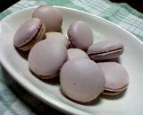粉糖＆乾燥不要・天然色フルーツ味マカロン作り方14写真