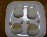 キャラ弁★紙兎ロペとアキラ先輩作り方1写真