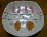 キャラ弁★紙兎ロペとアキラ先輩作り方2写真