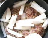 大根うま煮も同時に★和風煮込みハンバーグ作り方7写真