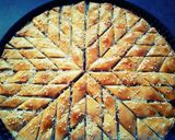 baklawa 中東のうわさの激甘菓子作り方8写真