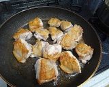 鶏肉とサラダ豆の赤ワイン煮作り方2写真
