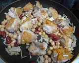 鶏肉とサラダ豆の赤ワイン煮作り方3写真