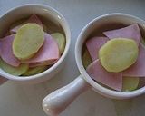 宮城旬野菜。じゃが芋と曲がり葱のグラタン作り方4写真