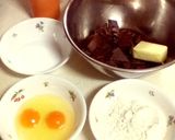 しっとりブラウニー超簡単♥バレンタイン作り方1写真