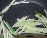 簡単☆ブロッコリーの茎炒め作り方3写真