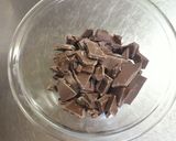濃厚♡チョコクランブルケーキ♡作り方2写真