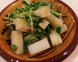 簡単*貝割れとかまぼこのお浸し作り方5写真
