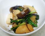 色々野菜の炒め物山芋とろろかけ作り方3写真