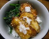 ほたて唐揚げ甘酢ソース丼作り方7写真