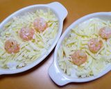 ランチに♪米粉ホワイトソース☆えびドリア作り方7写真