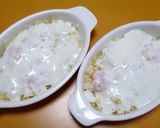 ランチに♪米粉ホワイトソース☆えびドリア作り方6写真