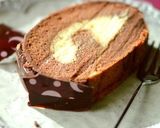✽バレンタインチョコバナナロールケーキ✽作り方43写真