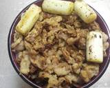 ブタ肉のみそ焼き丼作り方6写真
