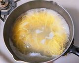ピリ辛トマトクリームスープパスタ作り方2写真