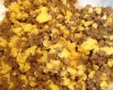 レンジdeそぼろ丼風？おにぎり♪♪作り方11写真