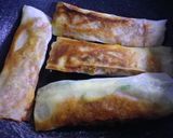 ほたて　ピザ春巻き　とても簡単！作り方5写真