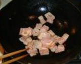 大根とベーコンの炒め物作り方1写真